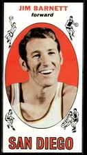1969-70 Topps Jim Barnett Rookie NRMT or Better #51