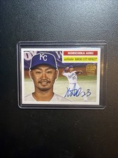 2025 Topps Archives ‘56 Topps Fan Favorites Autographs #56FFA-NA Norichika Aoki