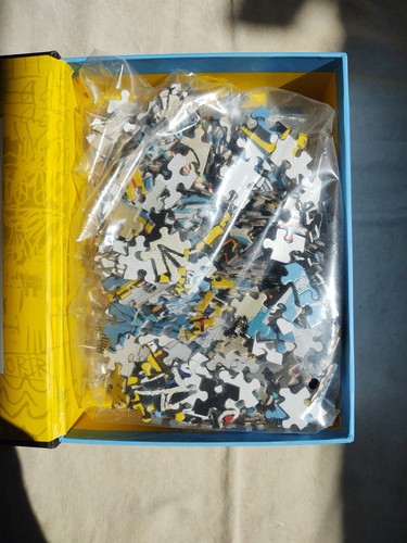 Sealed BASQUIAT BIRD ON MONEY 500 PIECE PUZZLE Book Style Box Galison 14" X 18" - Picture 9 of 23