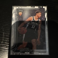 Topps Carter Bryant #214 San Antonio Spurs Basketball Rookie Season Tip-Off