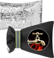 Winter Outdoor Faucet Covers - Insulated Waterproof Spigot Covers, 2 Pack