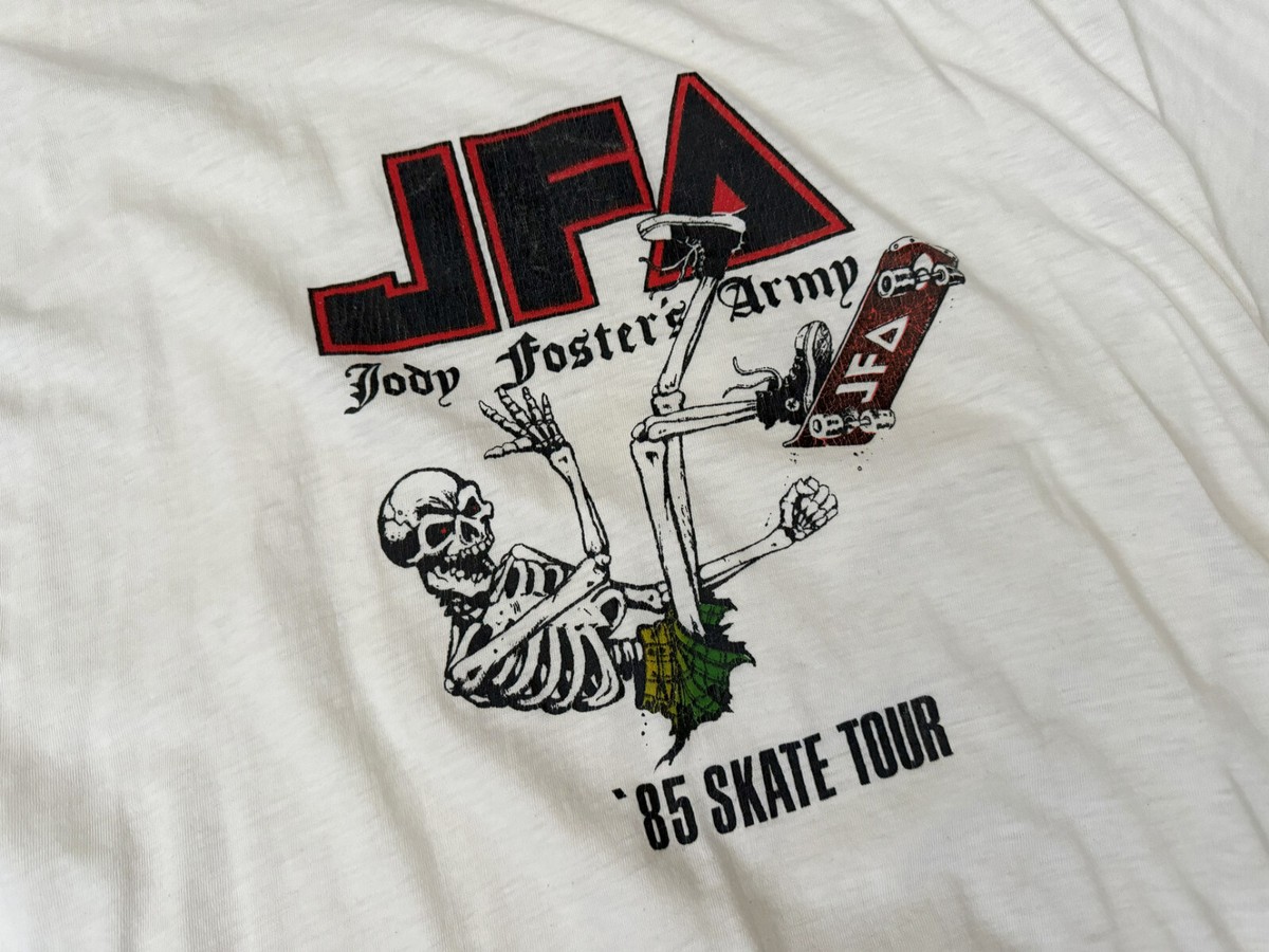 JFA '85 Skate Tour XL T-Shirt DRI Black Flag SINGLE STITCH JFA '85 Skate Tour XL T-Shirt DRI Black Flag SINGLE STITCH