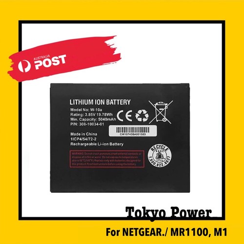 Batterie De Rechange W-10A W-10a 308-10034-01 Compatible Avec