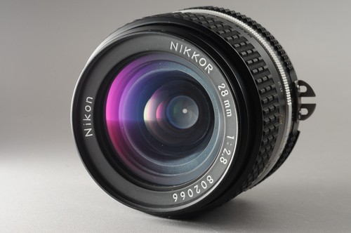 SIC Mint Nikon NIKKOR Ai-s Ais 28mm F/2.8 Wide Angle Lens From Japan #3605 - Picture 2 of 16