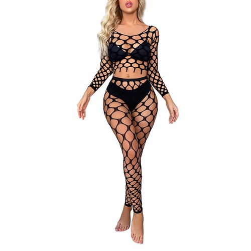 Women's Bikini Swimwear Bathing Suit Fishnet Mesh Lingerie Bra Shorts Swimsuit - Picture 58 of 179
