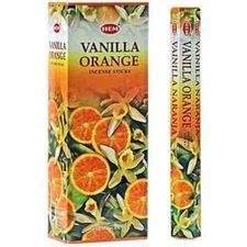 HEM Hex 20 Stick Incense Pack - Vanilla Orange