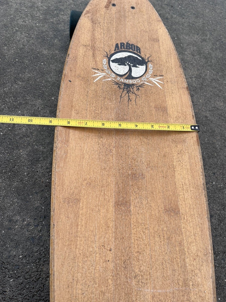 Arbor Bamboo Longboard Nanami Cowdroy Graphic Venice Skateboard