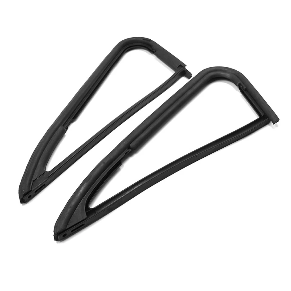 Juego de pares de sellos de resistencia para ventana de vidrio de ventilación delantera para camioneta Chevy GMC Foto 3 de 4