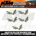 NEW OEM KTM QUICK RELEASE NIPPLES 10 PACK FOR AIR BOX COVER 54806008051