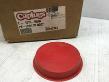 CAPLUGS 99190767 Red Plastic Tapered Cap 4.570" - 4.780" Plug 4.640" - 4.850"