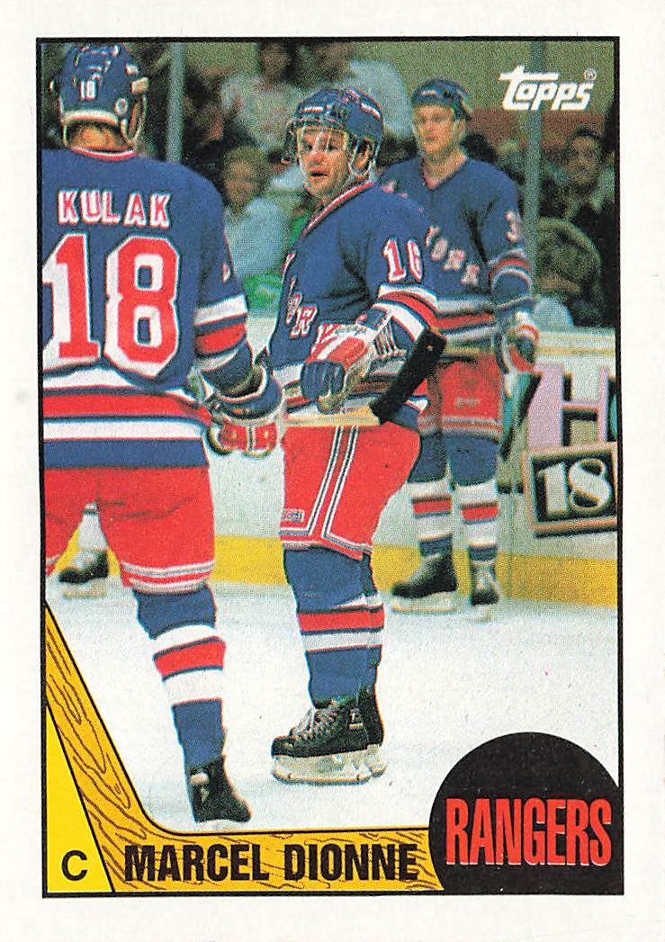 1987-88 Topps #129 Marcel Dionne