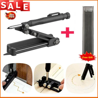 Multi-function Scribing Tool with Pencil Refill Construction Scribe Tool NEW