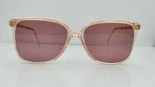 Vintage Perry Ellis PE-2 Pink Oval Sunglasses FRAMES ONLY