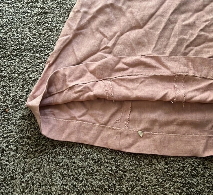 Falda rosa años 40 1930 XS cintura 25 pulgadas vintage Foto 4 de 4