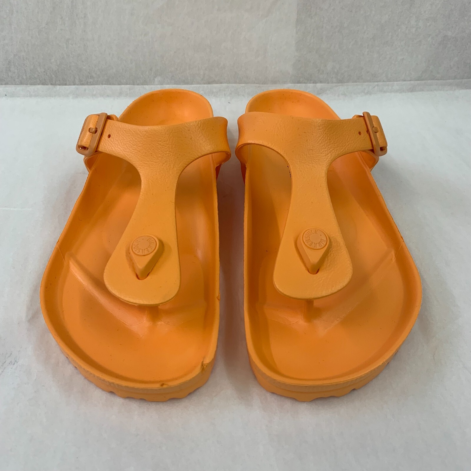 Birkenstock New w/o Box Gizeh Papaya EVA Narrow Width - Select Size