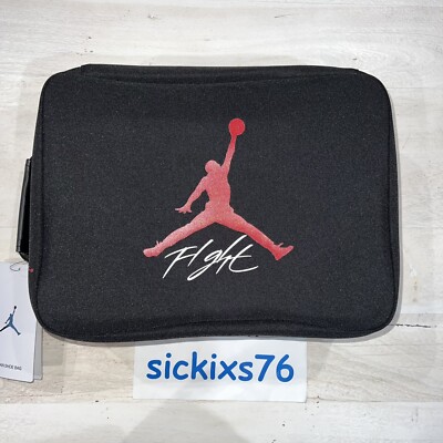 Nike Jordan The Shoe Box Bag 'Retro 4 OG Bred' Size Large [9B0388