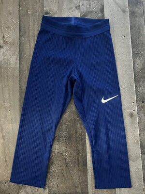 Nike Pro Elite Women's Track & Field Olympic 3/4 Pants CI1025-000 Size XXS