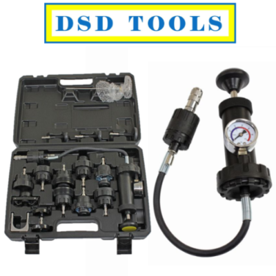 Kühlsystem Befüllgerät US PRO Tools 19 Stück Kühlmittelsystem Druckprüfer Kit 5226 Kühlsystem Tester