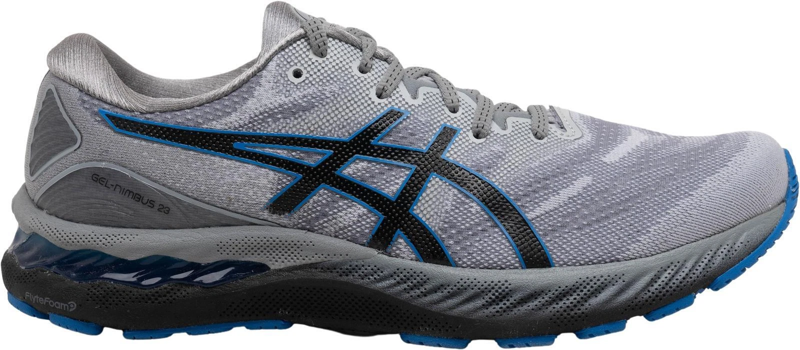 ASICS Gel-Nimbus 21 Size 12 Gray ASICS Gel Nimbus 21 Mid Grey Silver for Sale | Authenticity  main image 2