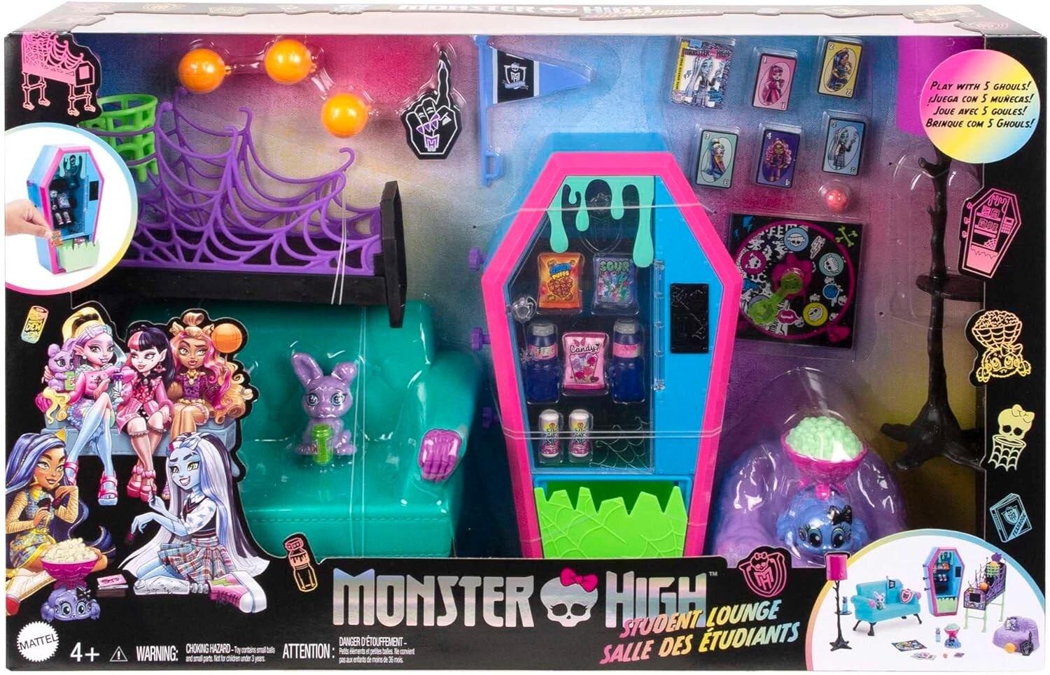 MONSTER HIGH SALA STUDIO MATTEL HNF67