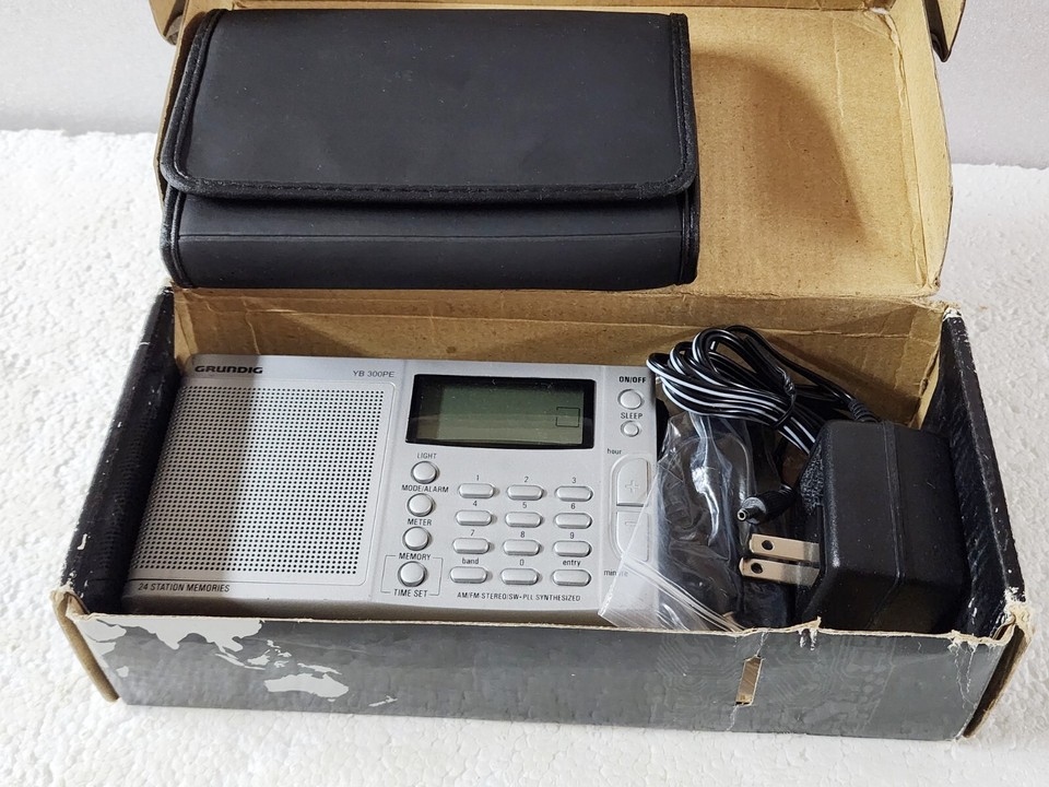 Radio ondes courtes GRUNDIG G-2000A – Design F. A. Porsche – Vintage – Boîte & notice - Photo, audio & vidéo