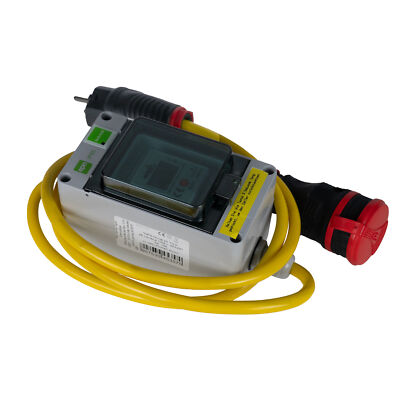 16A Mobiler Digital Stromzähler Zwischenstecker Box 1/3/5/10m  230V /16A  Schuko