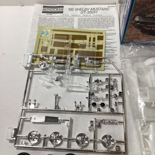 Monogram, 1966. Ford Mustang Shelby GT 350-H, Parts Model . Scale 1/24 - Picture 3 of 6
