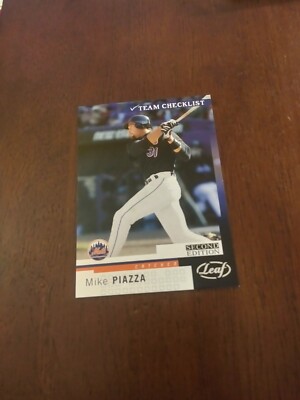 2003 Leaf Second Edition Mike Piazza