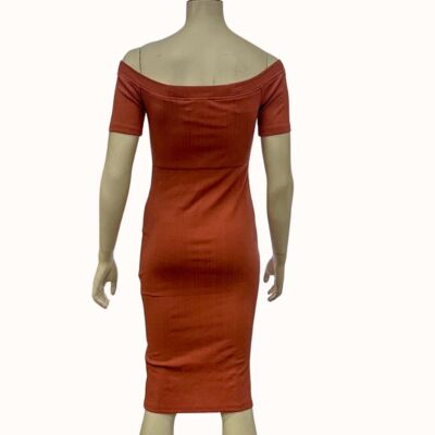 rusty rose midi dress Camille Rusty Rose Short Sleeve Wrap Midi Dress