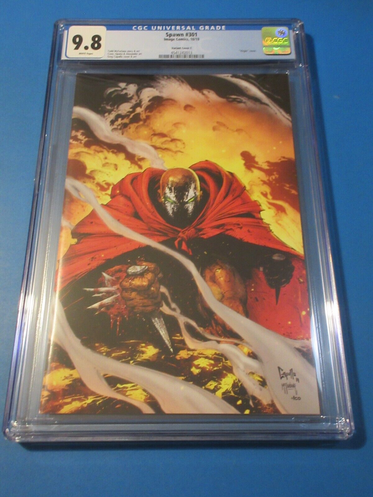 Spawn #301 (Inaugural Signing Day Variant) (2nd Printing Spawn #301 (Inaugural Signing Day Variant) (2nd Printing