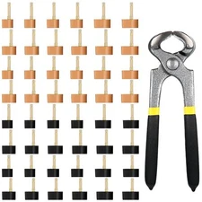 Kit de reparación de tacones altos con 24 pares de puntas de repuesto para mujer