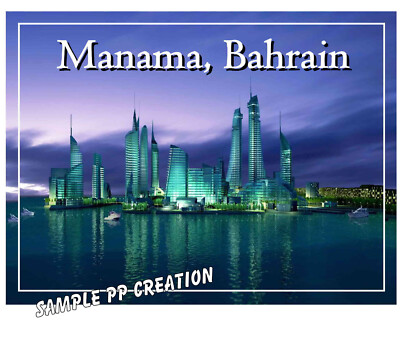 MANAMA, BAHRAIN photo fridge MAGNET 4 X 3 inches TRAVEL