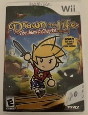 Drawn to Life: The Next Chapter Nintendo Wii, 2009 Resurfaced, Tested Working