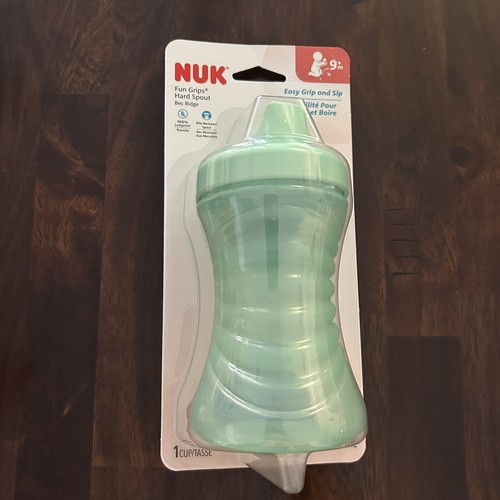 NUK First Essentials Hard Spout Sippy Cups - 10 Ounce 4-Pack (Aquatics Design)