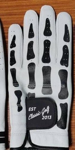 Classic Golf  White Dire Grip Cabretta Leather Glove - Free Masters Ball Marker - Picture 1 of 15