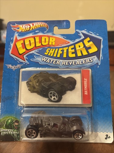 2010 Hot Wheels Color Shifters The Dark Knight Batmobile Black/Tan Shift Card