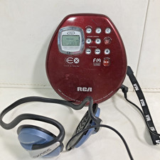 RCA 180 Ex ESP Xtreme CD Player FM Digital Tuner Radio RP2472 Tested Working