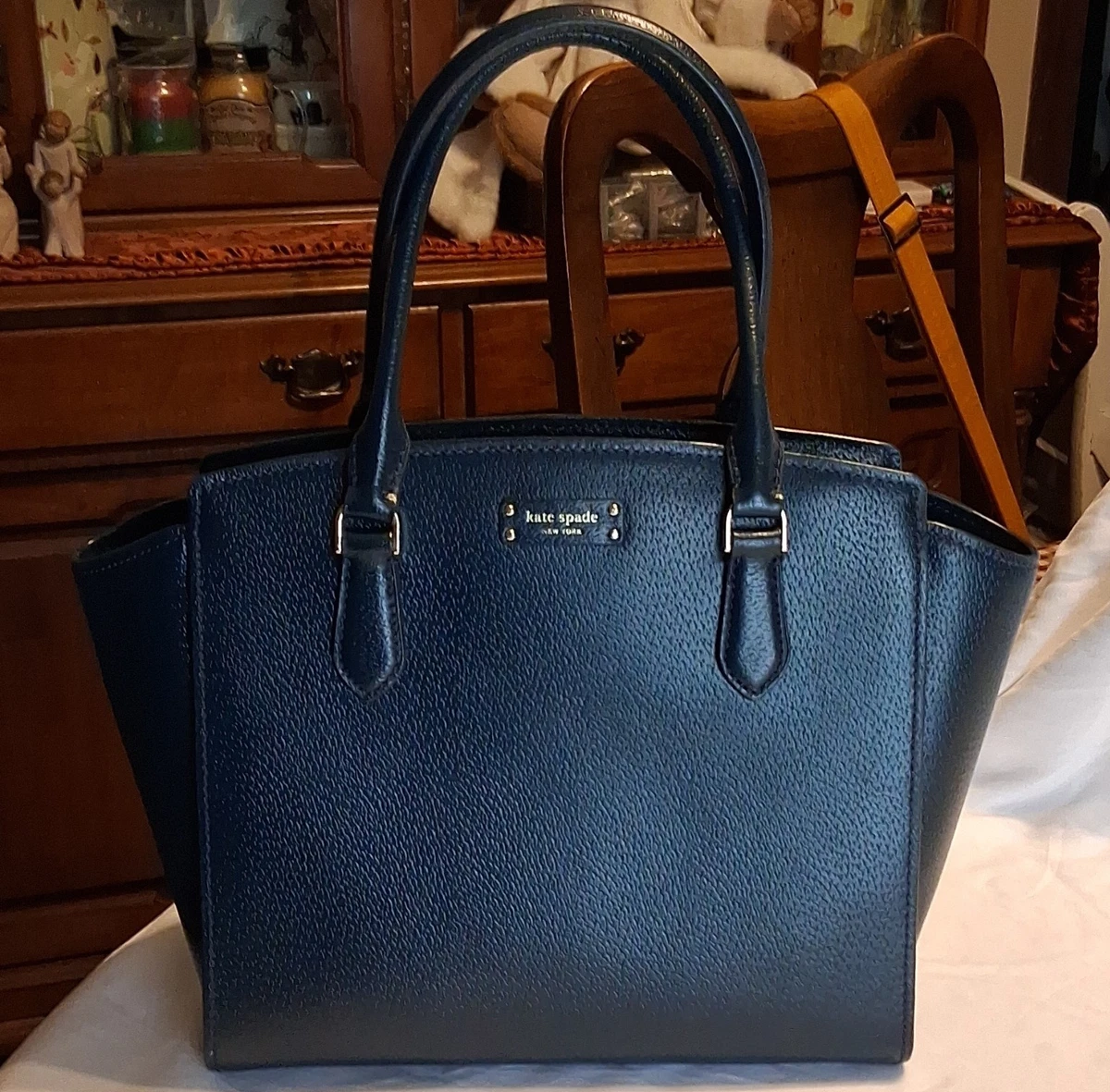 kate spade new york Leather Exterior Blue Bags & Handbags for