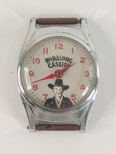 Vintage HOPALONG CASSIDY WATCH no band no winding pin non-working for parts only