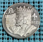 1988 Krewe of REX / Fabled Gods & Heroes .999 FINE SILVER Mardi Gras Doubloon