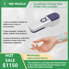 QV500 Infrared Vein Finder - Handheld Vein Detector for Medical & Clinical Use