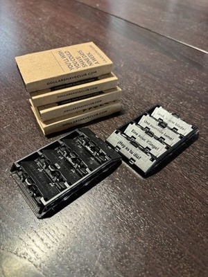 Dollar Shave Club - 6 Blade Extra Close Razor Refills - 24 Cartridges total 