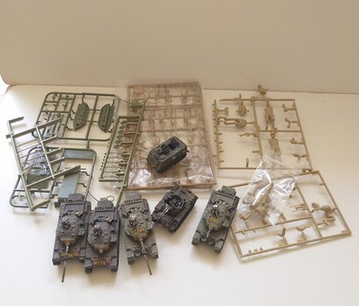 Miniatur Metall Panzer & Battle Front Miniaturen Konvolut Restposten