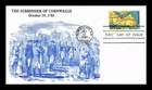 US COVER YORKTOWN SURRENDER OF CORNWALLIS BICENTENNIAL FDC KMC VENTURE