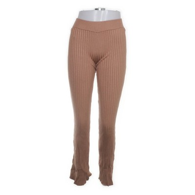 Glamorous, Leggings, Größe: 34, Beige, Polyamid/Viskose, Nadelstreifen -lNP