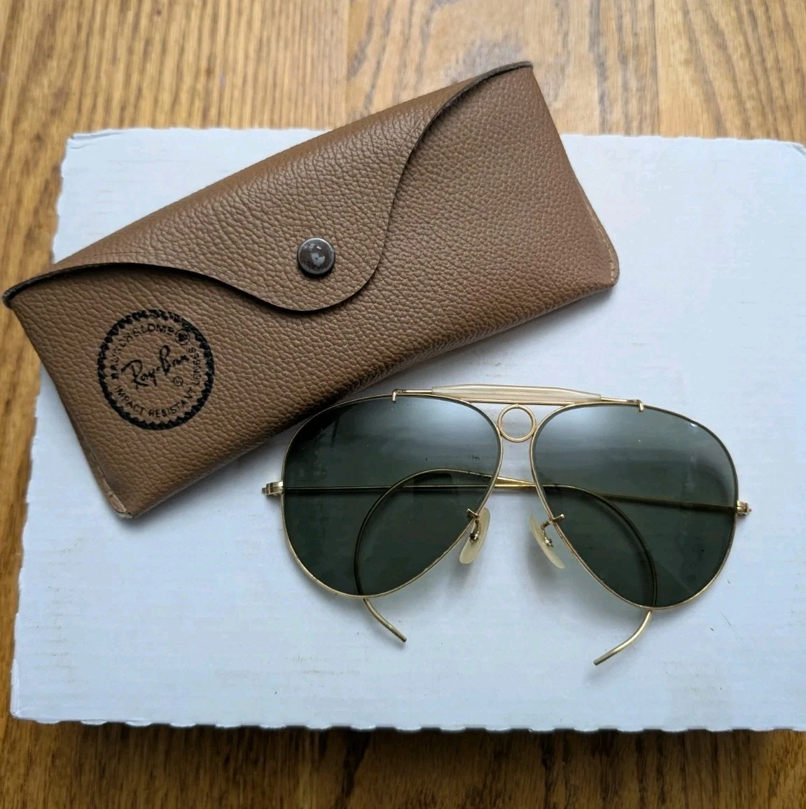 Ray Ban B L Shooter Indiana Vintage Sunglasses for sale | eBay
