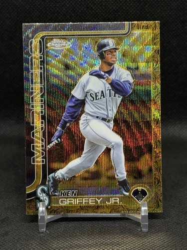 2025 Topps Gilded Ken Griffey Jr 24/75 - Jersey and Card Number Match!