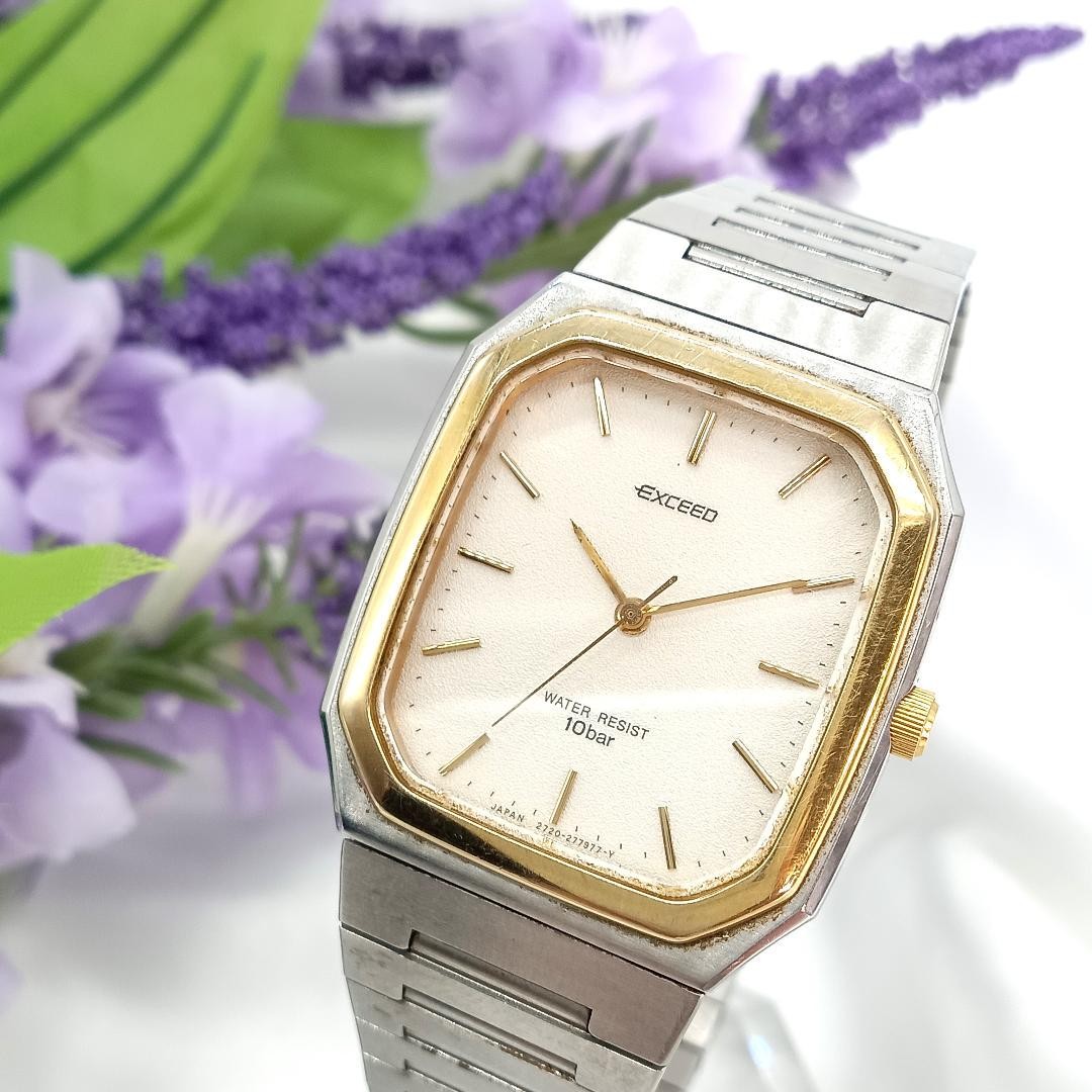 CITIZEN Exceed 2730-274288 Quartz Watch 42x27mm Square