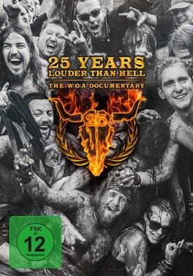 VARIOUS ARTISTS 25 YEARS LOUDER THAN HELL: THE W:O:A DOCUMENTARY NEW DVD