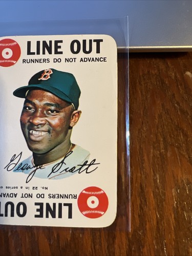 George Scott 1968 Topps Juego #22 EX/NM Range Boston Red Sox Béisbol De Colección - Imagen 2 de 6